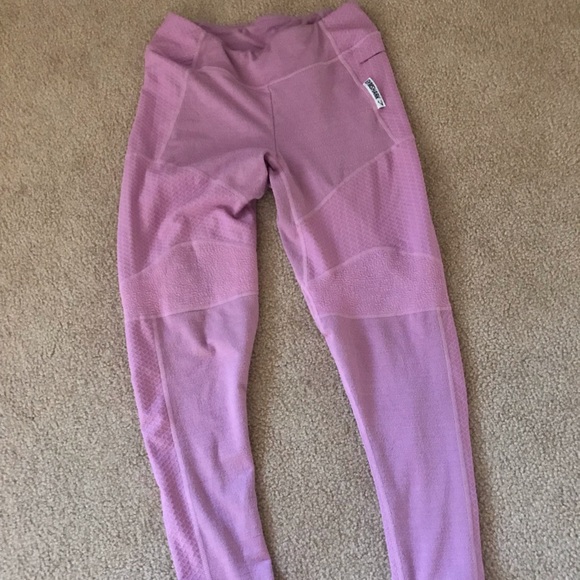 True texture gymshark pink leggings - Picture 2 of 8